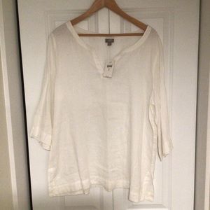 JJill linen blouse